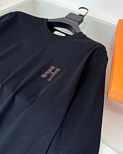 HERMES | Essential Logo T-Shirt Black - 2