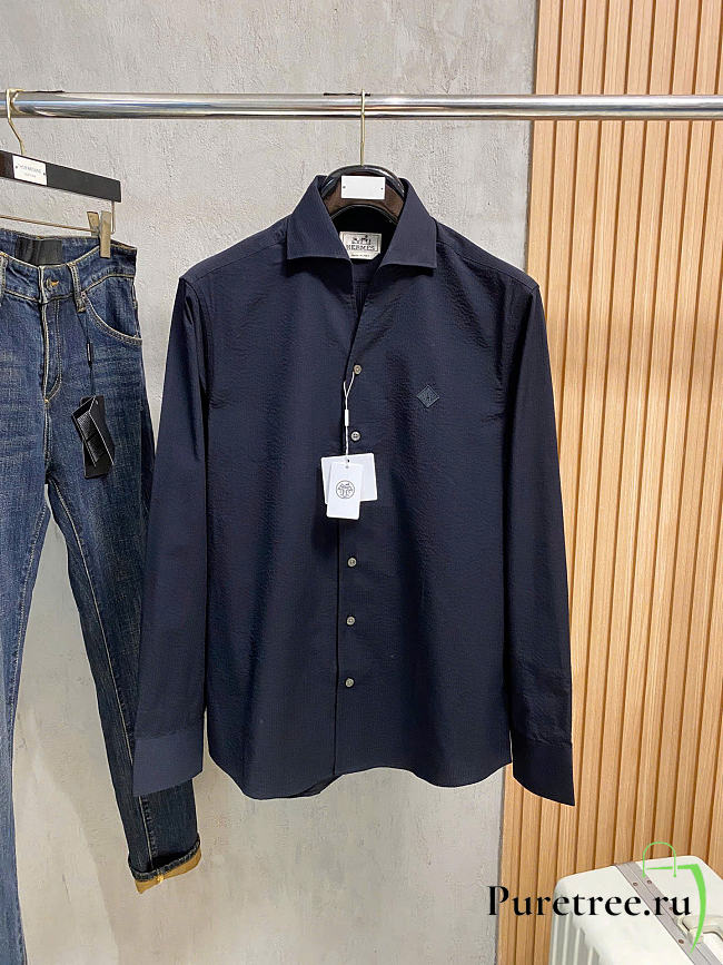 HERMES | Noir Prestige Shirt - 1
