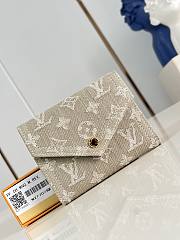 LOUIS VUITTON | Victorine wallet Khaki Denim - 1