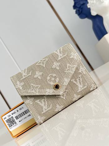 LOUIS VUITTON | Victorine wallet Khaki Denim