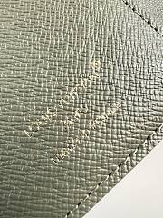 LOUIS VUITTON | Victorine wallet Khaki Denim - 6