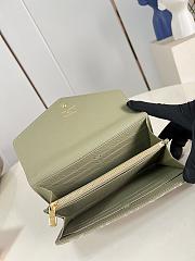 LOUIS VUITTON | Sarah Wallet Pink Denim - 5