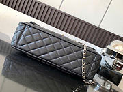 CHANEL | Flap Bag In Black Size 40x26x12 cm  - 3