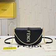 FENDI | Fendigraphy Wallet on Chain Black - 1
