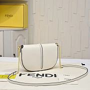 FENDI | Fendigraphy Wallet on Chain White - 6
