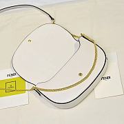 FENDI | Fendigraphy Wallet on Chain White - 4