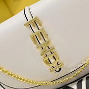 FENDI | Fendigraphy Wallet on Chain White - 2