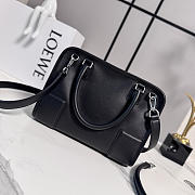 LOEWE | Small Amazona 180 bag in soft calfskin black - 4