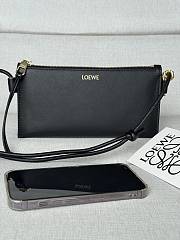 LOEWE | Joya Leather Crossbody Bag Black - 1