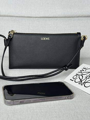 LOEWE | Joya Leather Crossbody Bag Black
