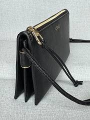 LOEWE | Joya Leather Crossbody Bag Black - 5