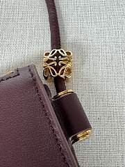 LOEWE | Joya Leather Crossbody Bag Burgundy - 2