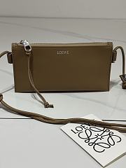 LOEWE | Joya Leather Crossbody Bag Brown  - 1