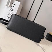 LOEWE | Puzzle leather tote bag black - 6