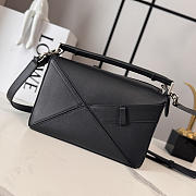 LOEWE | Puzzle leather tote bag black - 4