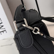 LOEWE | Puzzle leather tote bag black - 3