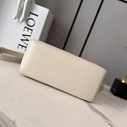 LOEWE | Puzzle leather tote bag off-white - 5