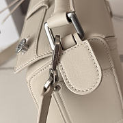 LOEWE | Puzzle leather tote bag off-white - 3