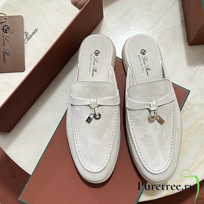 Loro Piana Charms Walk Babouche Loafers 01 - 1