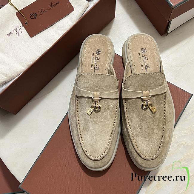 Loro Piana Charms Walk Babouche Loafers 08 - 1