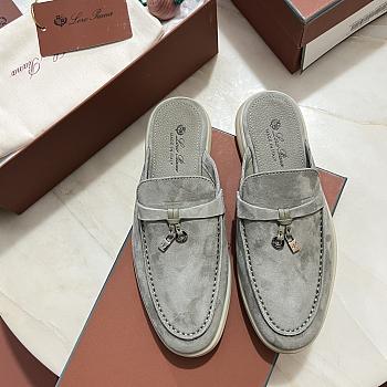 Loro Piana Charms Walk Babouche Loafers 09