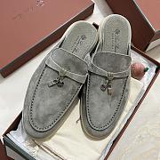 Loro Piana Charms Walk Babouche Loafers 09 - 2