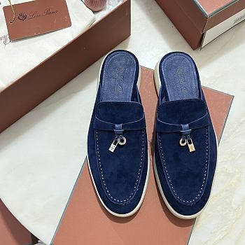 Loro Piana Charms Walk Babouche Loafers 11