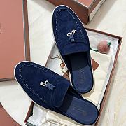 Loro Piana Charms Walk Babouche Loafers 11 - 6