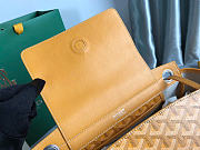 GOYARD | Mustard Goyardine Coated Canvas and Leather Rouette PM Bag Yellow - 4