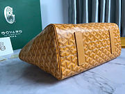 GOYARD | Mustard Goyardine Coated Canvas and Leather Rouette PM Bag Yellow - 3