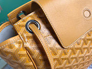 GOYARD | Mustard Goyardine Coated Canvas and Leather Rouette PM Bag Yellow - 2