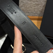 CHANEL | Double-sided caviar skin belt Gold/Black - 2