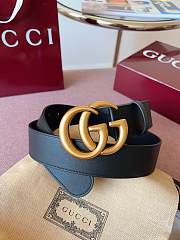 GUCCI | GG 4cm Double-sided cowhide gold/black - 4