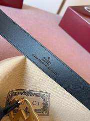 GUCCI | GG 3cm Double-sided cowhide gold/black - 3
