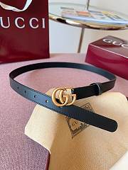 GUCCI | GG 2cm Double-sided cowhide gold/black - 3