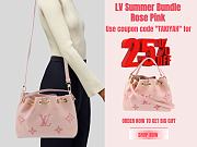 LV Summer Bundle Rose Pink M46492 size 28 x 20 x 11.5 cm - 1