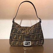FENDI | Zucca Canvas shoulder bag - 1