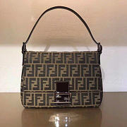 FENDI | Zucca Canvas shoulder bag - 4
