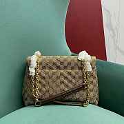 GUCCI | GG Marmont medium shoulder bag Canvas lining - 3