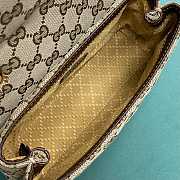 GUCCI | GG Marmont mini shoulder bag Canvas lining - 6