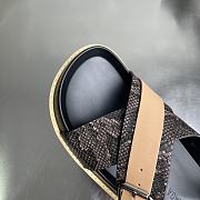 Balenciaga snakeskin cross-strap platform sandals 01 - 5
