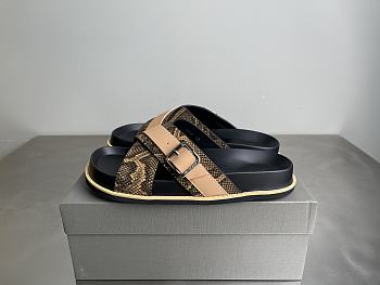 Balenciaga snakeskin cross-strap platform sandals 02