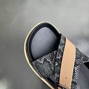 Balenciaga snakeskin cross-strap platform sandals 03 - 4