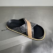 Balenciaga snakeskin cross-strap platform sandals 03 - 2