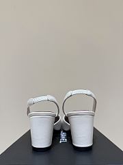 CHANEL 26 | Spring/Summer Slingback Sandals In White - 4