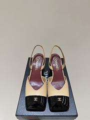 CHANEL 26 | Spring/Summer Slingback Sandals In Beige - 1
