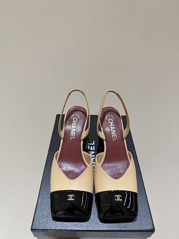 CHANEL 26 | Spring/Summer Slingback Sandals In Beige