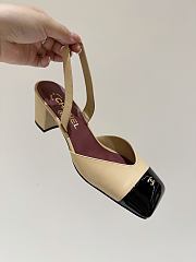 CHANEL 26 | Spring/Summer Slingback Sandals In Beige - 3