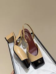 CHANEL 26 | Spring/Summer Slingback Sandals In Beige - 6