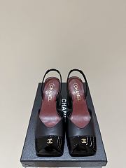 CHANEL 26 | Spring/Summer Slingback Sandals In Black - 1